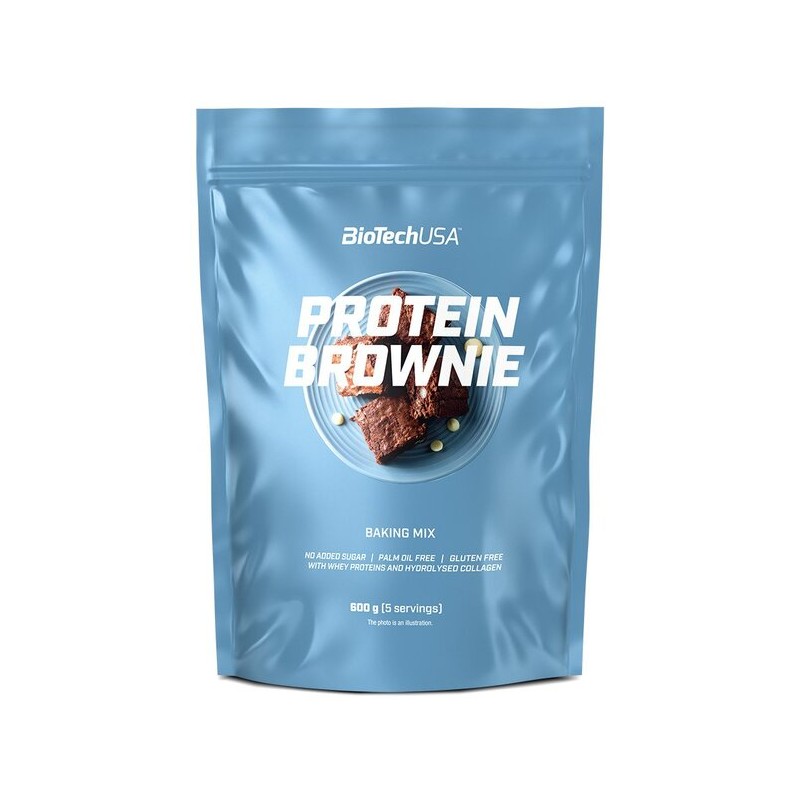 Préparation pour brownies protéinés sans gluten sans huile de palme 600g
