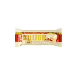 Barre protéinée billion aux cacahuètes et chocolat blanc 65g