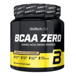 Complément nutritionnel en poudre BCAA zero goût thé à la pêche sans sucre 360g