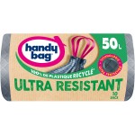 Sacs poubelle recyclés ultra résistants à liens coulissants 50l x10