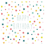 Serviette en papier Happy Birthday 33cm x20