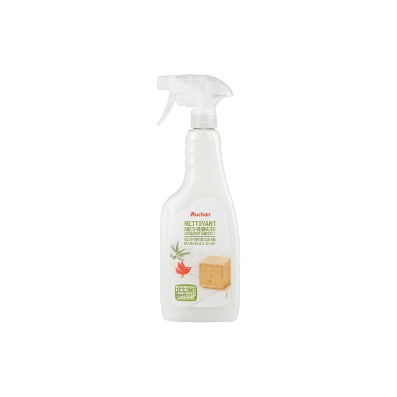 Spray nettoyant multi-surfaces au savon de Marseille 750ml