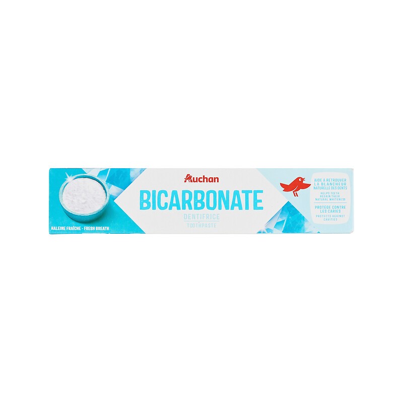 Dentifrice au bicarbonate haleine fraîche 75ml