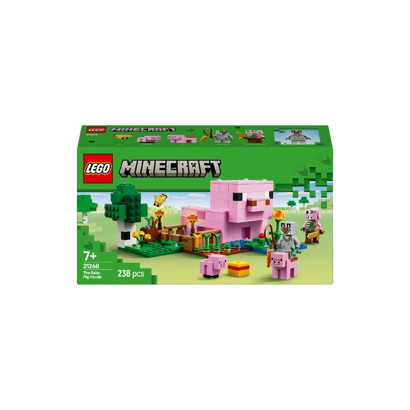 Minecraft la maison de porcelet 21268 dès 7 ans