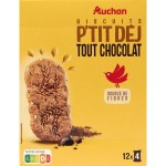 Biscuits petit-déjeuner tout chocolat 600g