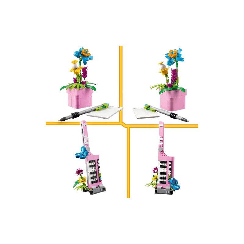 Creator la machine à écrire avec des fleurs 3en1 31169 dès 8 ans