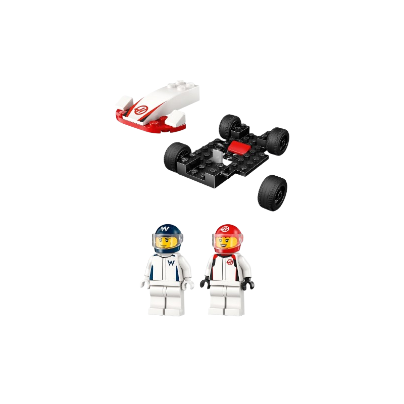 City voitures de course de F1 Williams Racing et Haas F1 60464 dès 4 ans