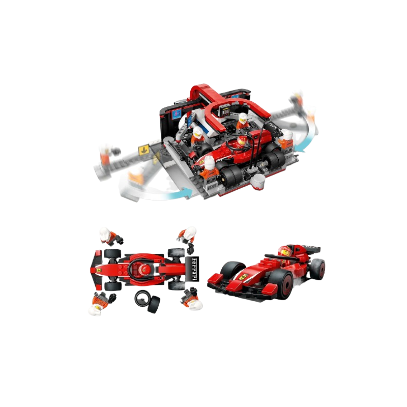 City arrêt au stand de F1 avec voiture Ferrari 60443 dès 6 ans