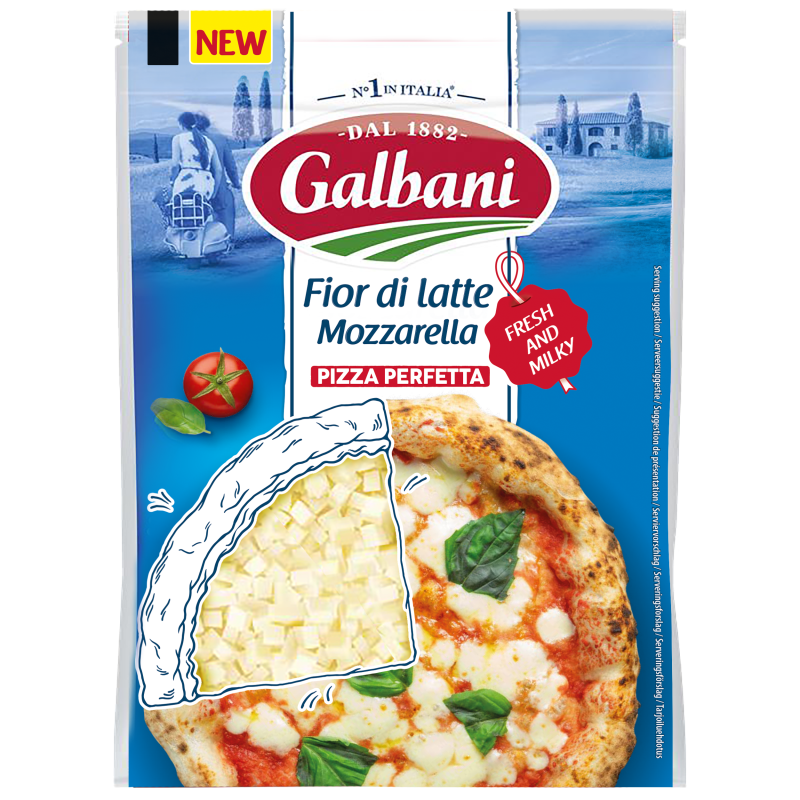 Mozzarella en cubes 150g