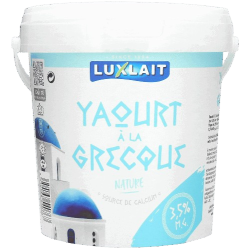 Yaourt à la grecque nature 3.5%MG 1kg