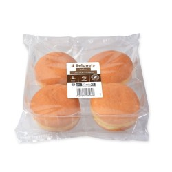 Beignet au chocolat noisette x4 300g