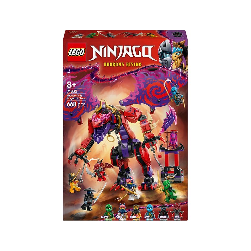Ninjago le dragon du chaos 71832 dès 8 ans