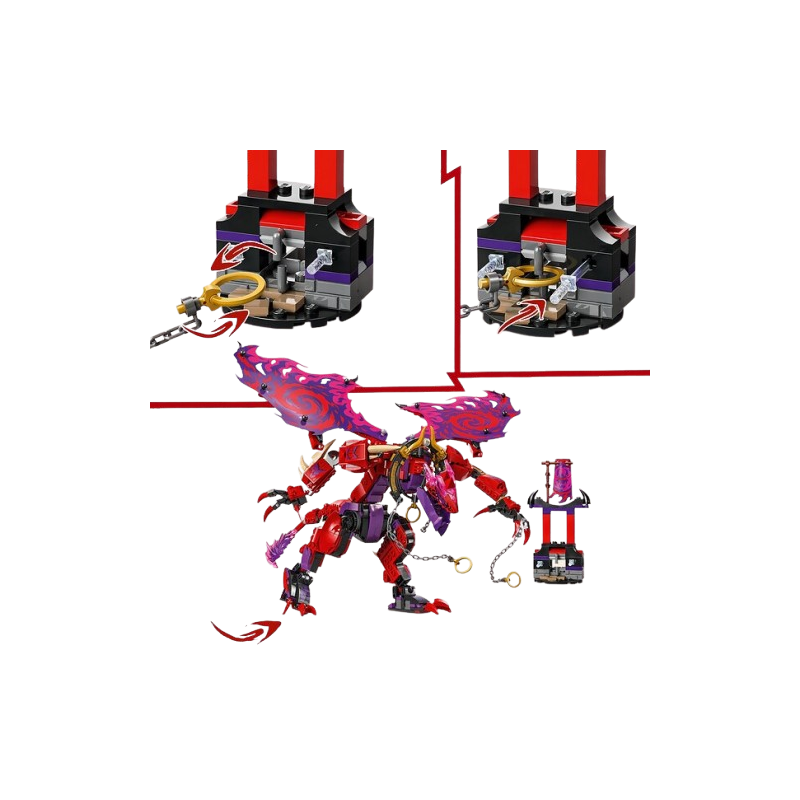 Ninjago le dragon du chaos 71832 dès 8 ans
