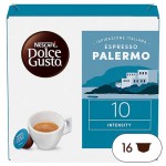 Capsules de café espresso palermo intensité 10 x16