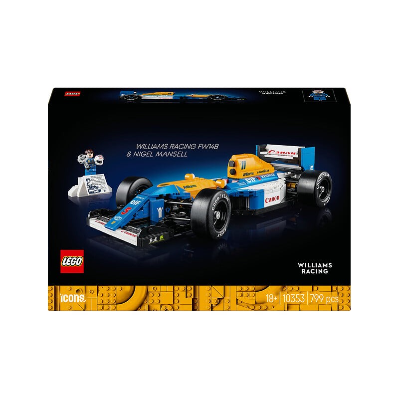 Icons Williams Racing FW 14B et Nigel Mansell 10353 dès 18 ans
