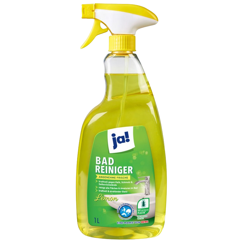 Spray nettoyant salle de bain au citron 1l