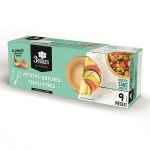Petites quiches feuilletées à garnir x9 113g