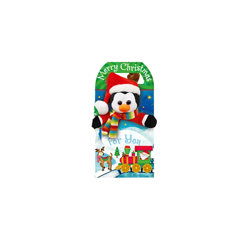 Peluche Noël modèle aléatoire + chocolats 125g