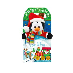 Peluche Noël modèle aléatoire + chocolats 125g