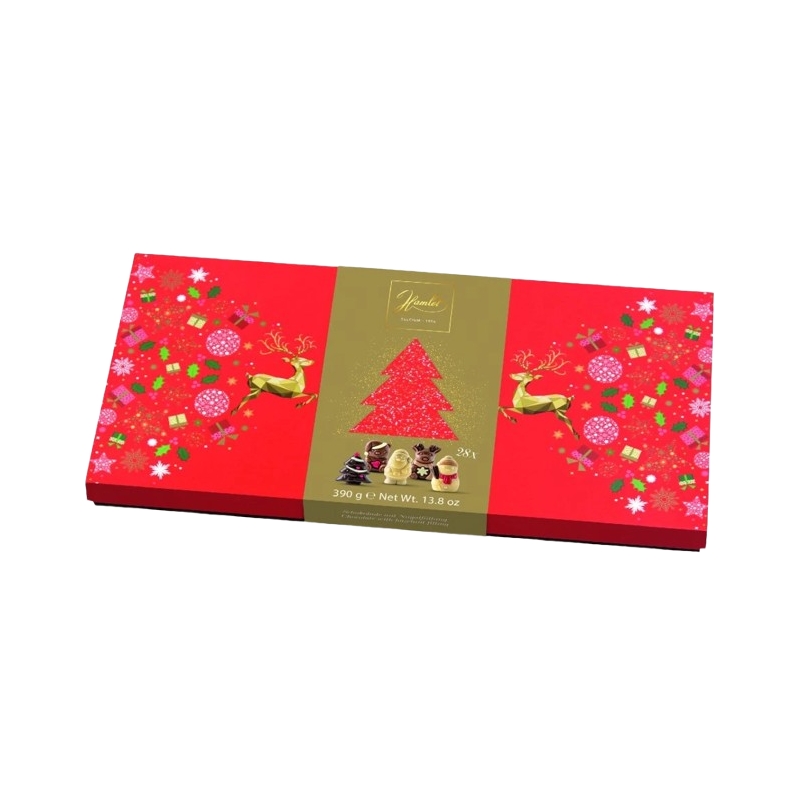 Figurines de Noël en chocolat 390g