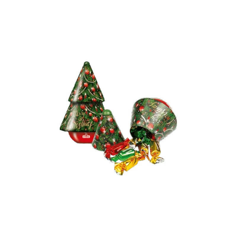Sapin de Noël musical avec chocolats 150g