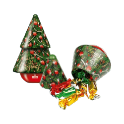 Sapin de Noël musical avec chocolats 150g