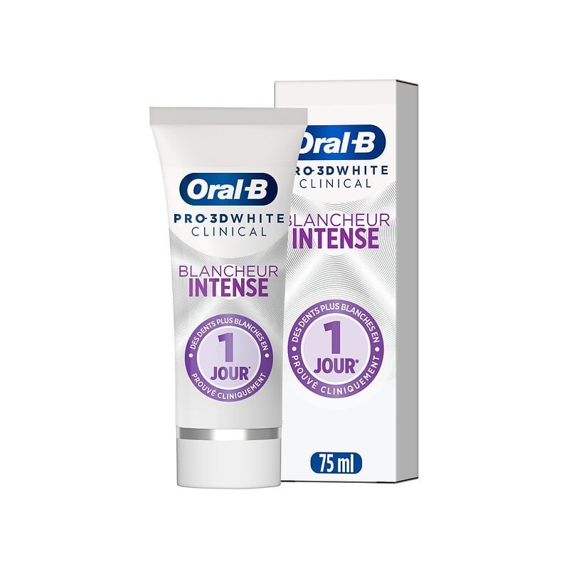 Dentifrice pro 3D white clinical blancheur intense 75ml