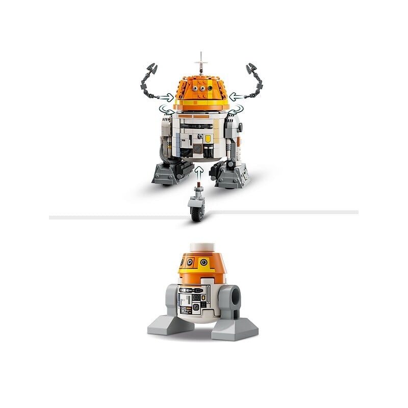 Star Wars le droïde Astromecano Chopper 75416 dès 10 ans