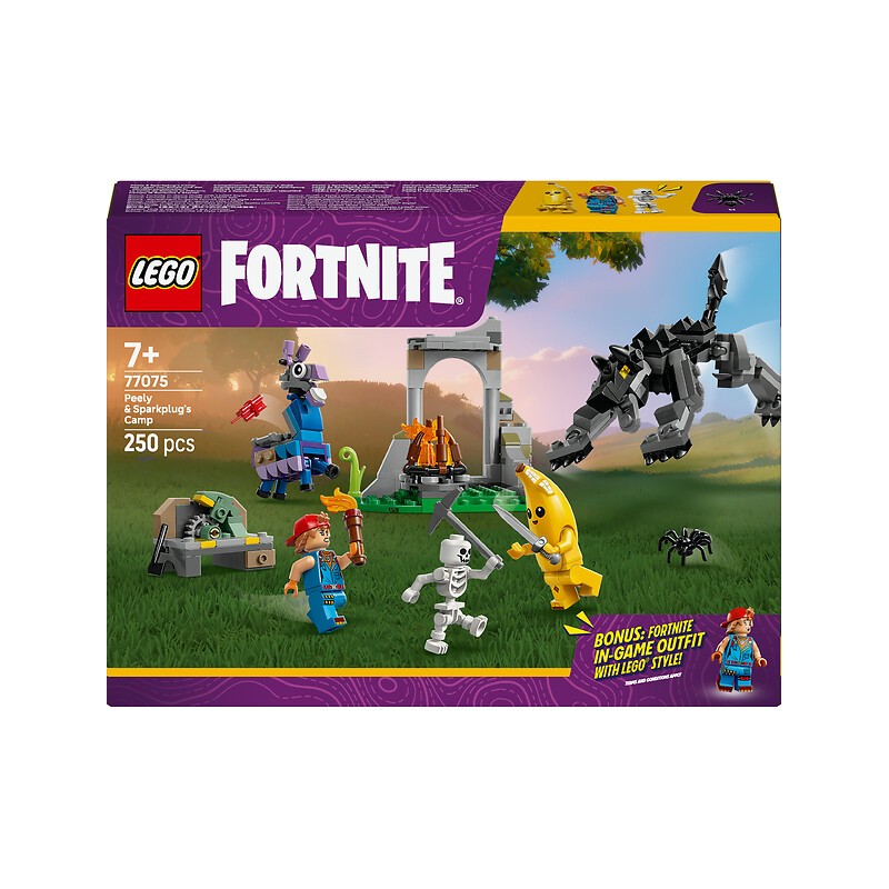 Fortnite le camp de banane et mecano 77075 dès 7 ans