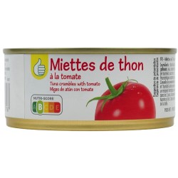 Miettes de thon à la tomate 160g