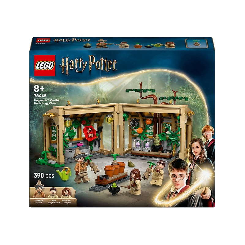 Harry Potter le chateau de Poudlard le cours de botanique 76445 dès 8 ans
