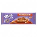 Tablette de chocolat cacahuètes caramel 276g