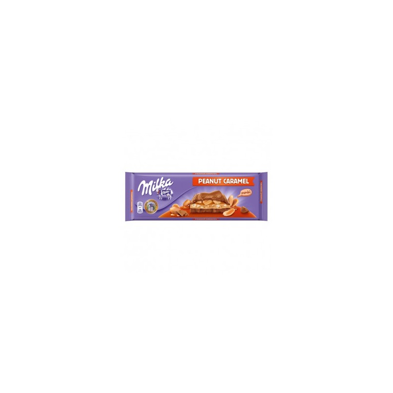 Tablette de chocolat cacahuètes caramel 276g