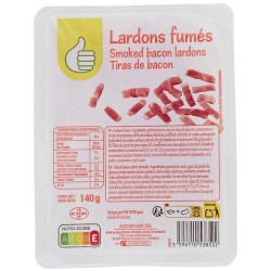 Lardons fumés 140g