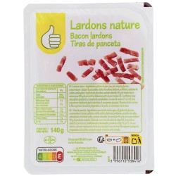 Lardons nature 140g