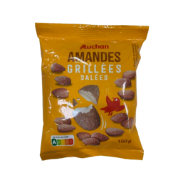 Amandes grillées et salées 150g