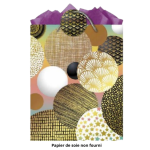 Sac cadeau grand modèle pétillant x1