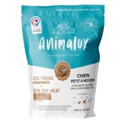 Croquettes volaille pour chien moyenne et grande race 2kg