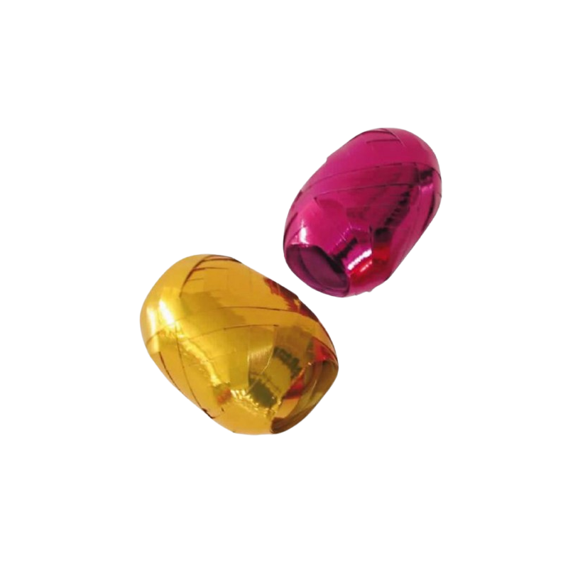 Bolducs miroir tons chauds 2x10m coloris aléatoire