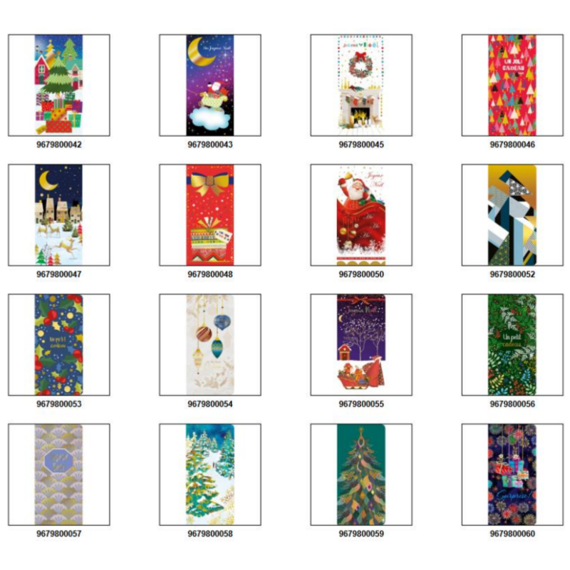 Porte chèque modèle aléatoire x1