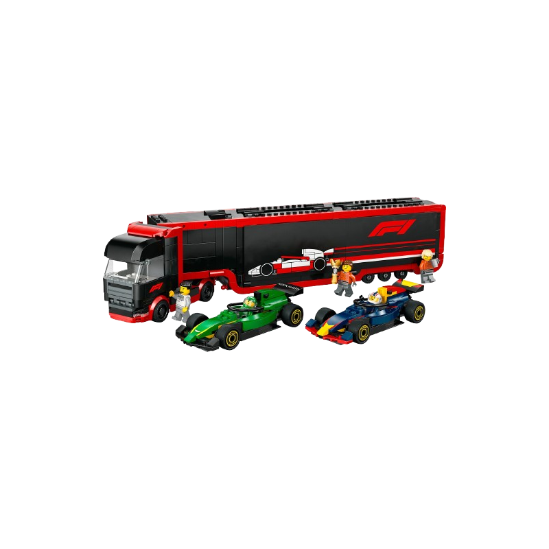 City camion de F1 avec voitures de F1 RB20 et AMR24 60445 dès 8 ans