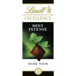 Tablette de chocolat noir à la menthe intense 100 g