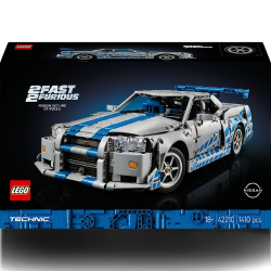 Technic voiture Nissan Skyline GT-R  R34  2 Fast 2 Furious 42210 dès 18 ans