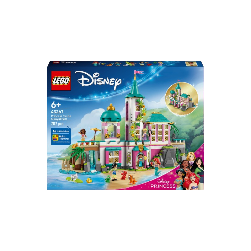 Disney le château des princesses et les animaux royaux 43267 dès 6 ans