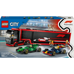 City camion de F1 avec voitures de F1 RB20 et AMR24 60445 dès 8 ans