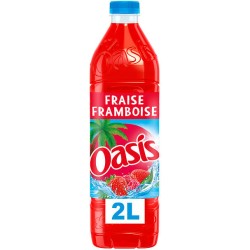 Boisson aux fruits sauveur fraise framboise 2l