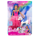 Poupée Barbie licorne ailée Saphir 65e anniversaire dès 3 ans