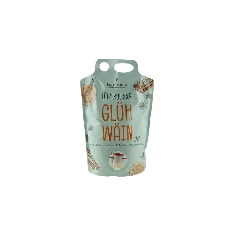 Vin blanc chaud Gluhwein prêt à boire 9.5% 1.5l