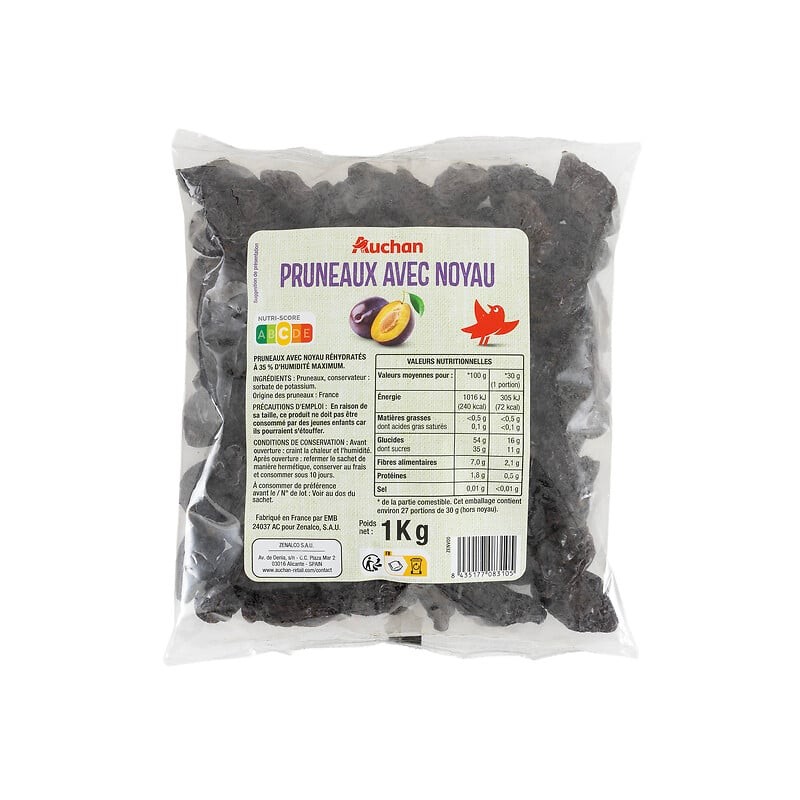 Pruneaux avec noyau 1kg