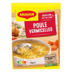 Soupe déshydratée poule et vermicelles 65g